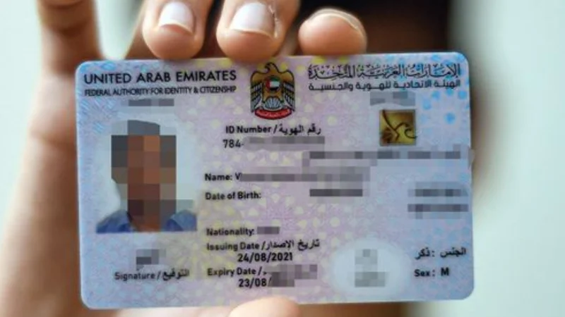 Emirates ID card renewal fee for Philippine nationals - April 2024
