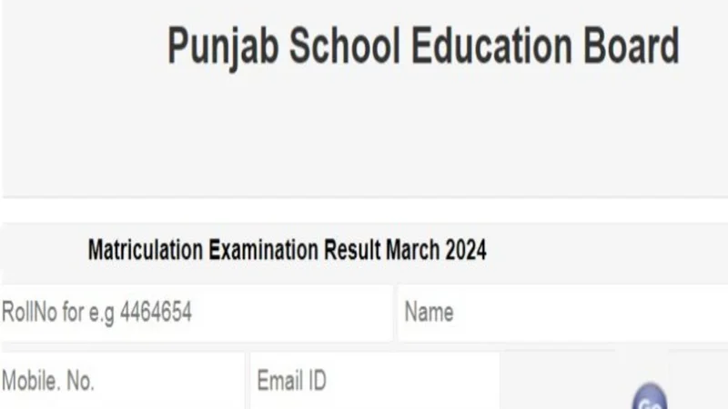 PSEB 10th Results 2024: Check here for results