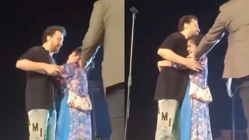 Atif Aslam fan girl faces public outrage after an inappropriate hug