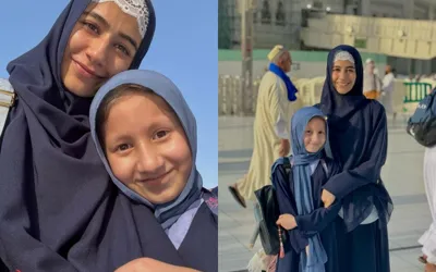 Syra Yousuf celebrates her daughter's birthday with Umrah journey