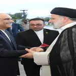 President warmly receives Iranian President Dr Raisi