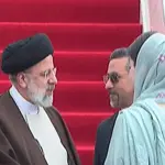 Iranian President Raisi arrives in Lahore