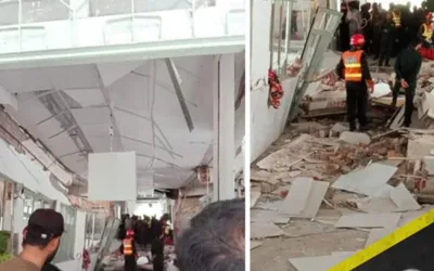 Two die, nine other injured as roof of hospital collapsed in Gujrat