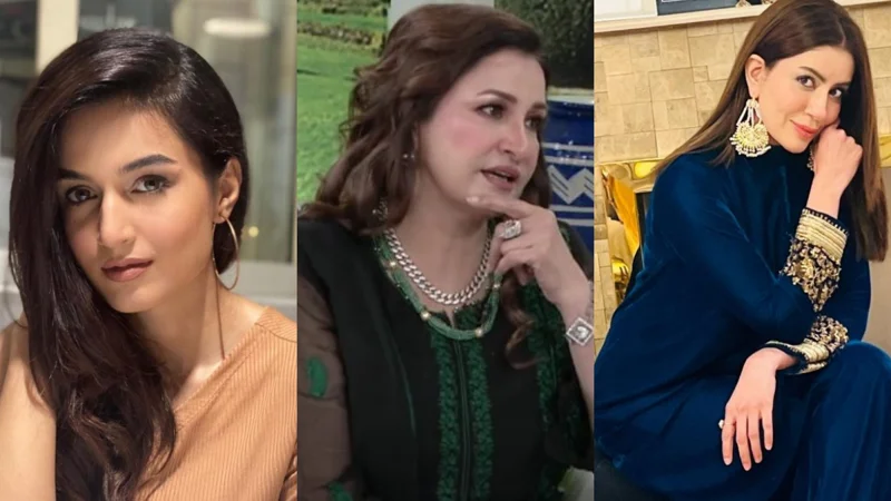 Hira Khan & Sadia Faisal’s argument over Saba Faisal's statement on having a son