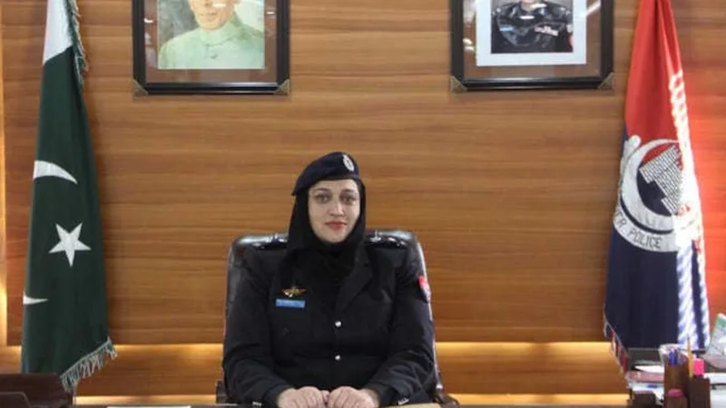Sonia Shamroz appointed first woman AIG Police of KP