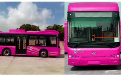 Pink Bus Service Karachi Routes and Timings