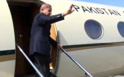 PM Shehbaz leaves for KSA to attend WEF special meeting