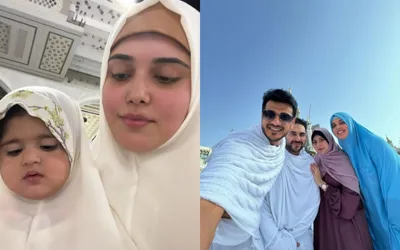 Kanwal Aftab & Zulqarnain Sikandar shares their pictures from recent Umrah Journey