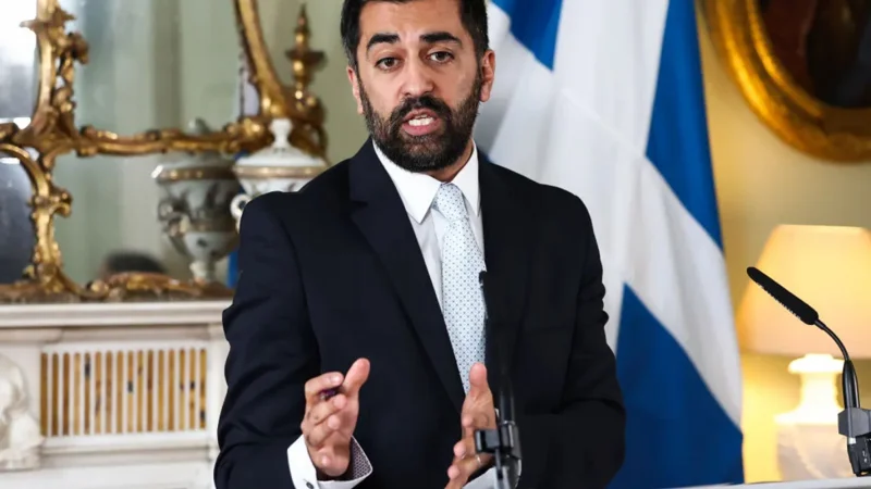 Scottish first Minister Humza Yousaf resigns from his position