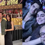 Sadaf Kanwal and Shahroz Sabzwari spotted at Arijit Singh's concert