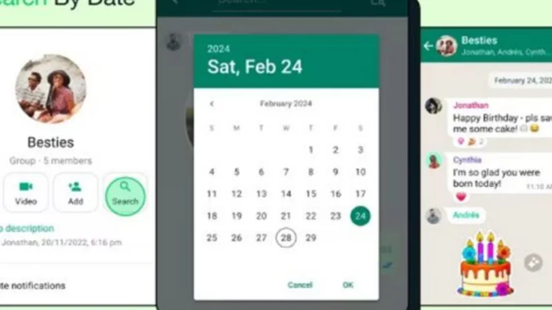 WhatsApp Introduces new feature to search old messages