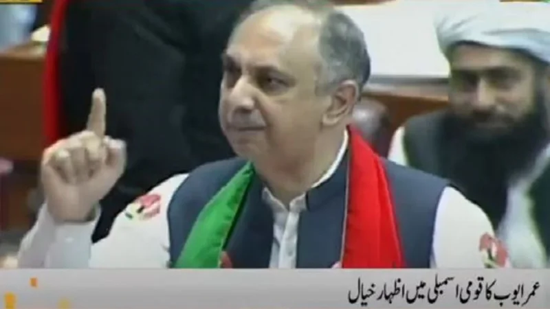 Newly elected PM Shehbaz is product of Form 47, says Omar Ayub