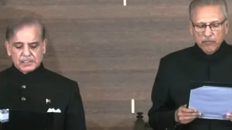 Shehbaz Sharif takes oaths Prime Minister of Pakistan