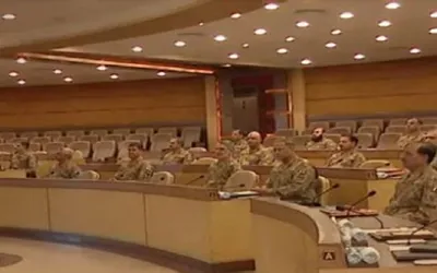 Army top brass expresses satisfaction about smooth transition of power in Centre, provinces