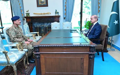 Army Chief Asim Munir calls on PM Shehbaz