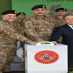 Gen Asim Munir visits HIT Taxila to attend launching Haider Tank