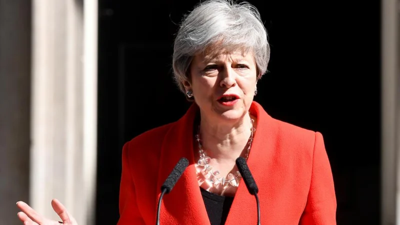 Former British leader Theresa announces to resign from parliament before year's end