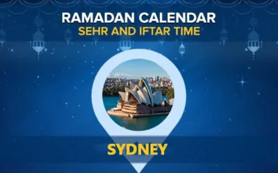 Sydney Ramadan Calendar 2024: Sehri & Iftar timing Sydney