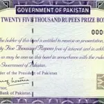 Rs25,000 prize bond draw result - March 2024