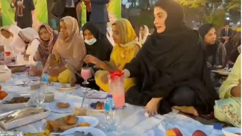 Punjab CM Maryam breaks fast with prisoners in Kot Lakhpat Jail