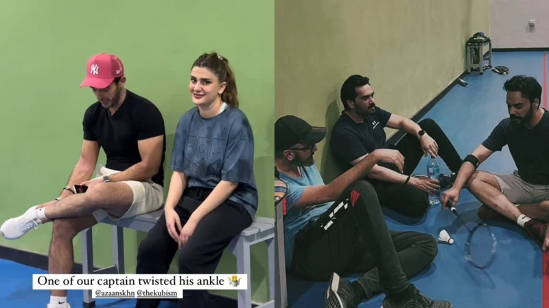 Pakistani famous Celebrities spotted at game night