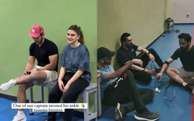 Pakistani famous Celebrities spotted at game night