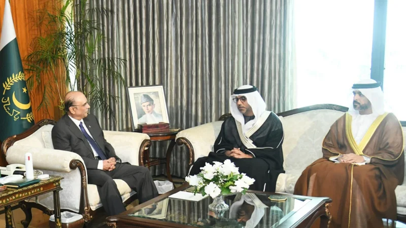 President calls for further boosting of bilateral ties with UAE