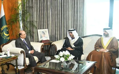 President calls for further boosting of bilateral ties with UAE