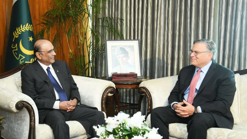 President Zardari for enhanced trade and investment ties with US