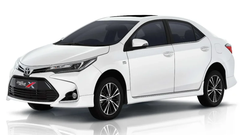 Toyota Corolla Grande latest price in Pakistan for July 2024