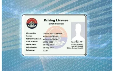 Sindh Driving License Fees & Online Application Process