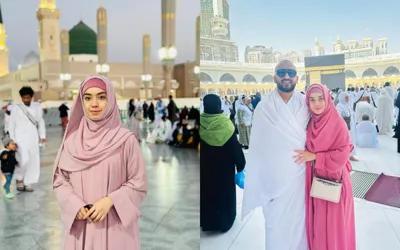 Arisha Razi shares her Umrah pictures from Madina
