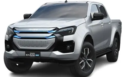 Isuzu Unveils All Electric D-Max Pick-Up