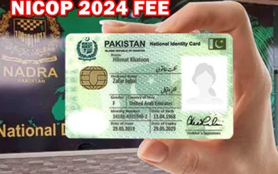 Nadra Smart NICOP fee for Sweden- March 2024