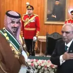 President confers Nishan i Pakistan award on Saudi Defence Minister