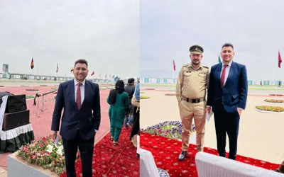 Young Octane Motors CEO honored at Pakistan Day Parade
