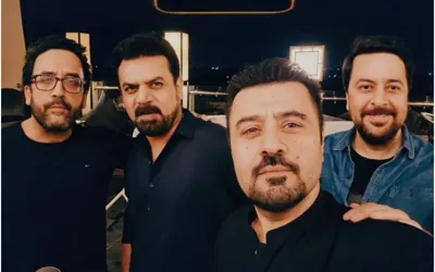 Vasay, Ali Zafar & Ahmed Ali Butt Spotted at Sehri Gathering