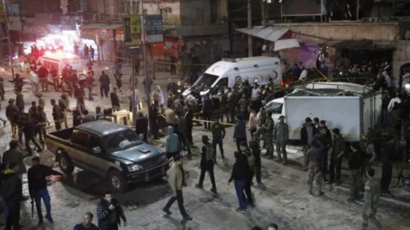 Seven lives lost in Azaz, Syria, market shattered by car bombing