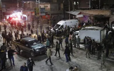 Seven lives lost in Azaz, Syria, market shattered by car bombing