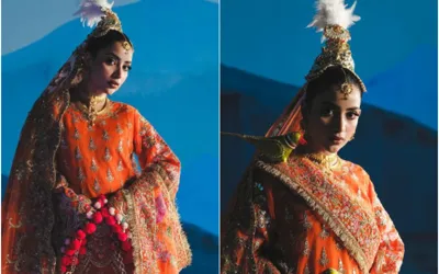 Saboor Aly Shines in Latest Wedding Collection Photoshoot