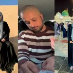 Iqra Kanwal and Areeb Pervaiz shares pictures from Madinah Munawarrah