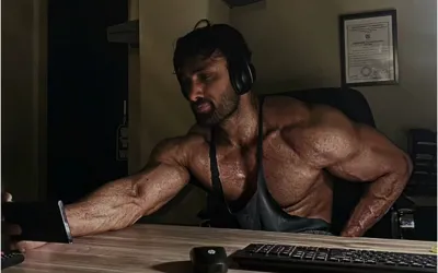 Umair Jaswal latest workout picture sets internet on fire