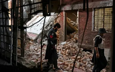 Five policemen killed in terrorist attack in DI Khan