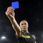 Blue card to be introdced in football alongside red, yellow cards