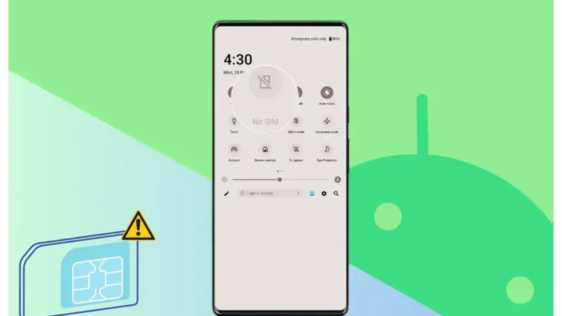 How to fix the 'Emergency Calls Only' error on Android