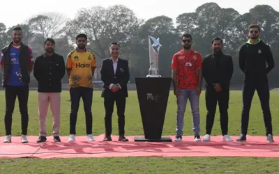 PSL 9 trophy unveiled in Lahore for the mega event