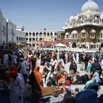 Sikh visitors arrive in Pakistan to celebrate Baisakhi Mela