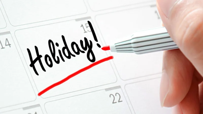 Summer vacation schedule announced!