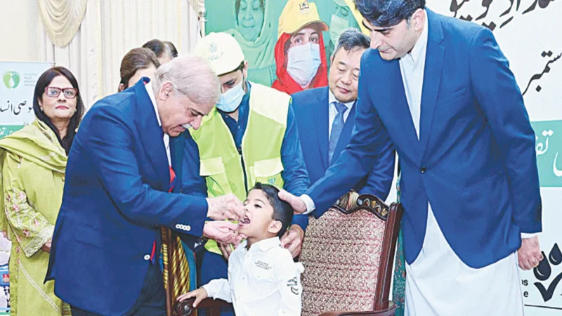 PM Shehbaz Sharif initiates nationwide anti-Polio campaign