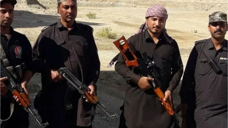 Two levies personnel guarding polio team martyred